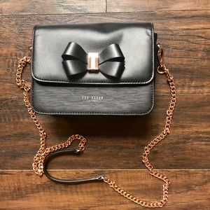 Ted Baker Calliih black mini crossbody bag